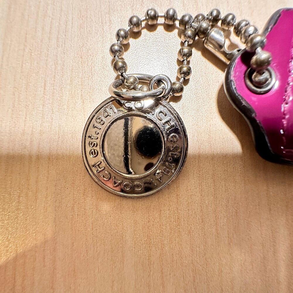Coach Hang Tag and Coach Charm